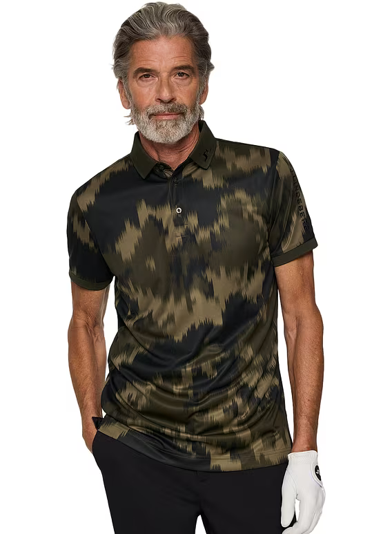 POLO LINDEBERG TOUR TECH PRINT