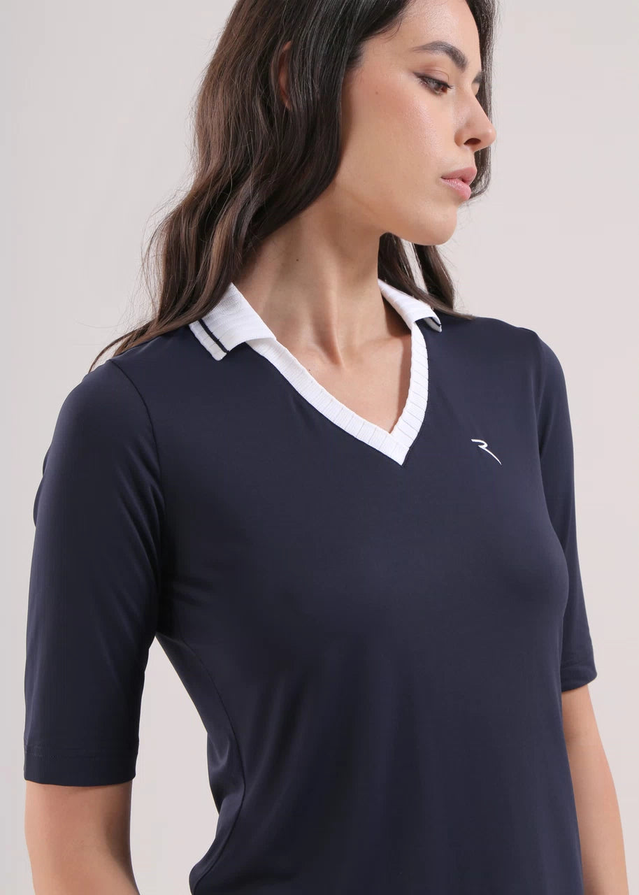 POLO DE MUJER CHERVO ALBENGA NAVY