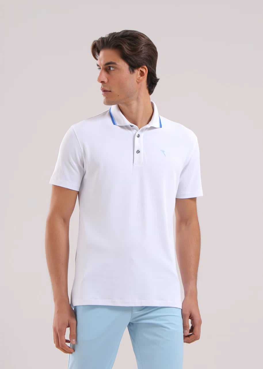 POLO CHERVO AMICIZIA BLANCO