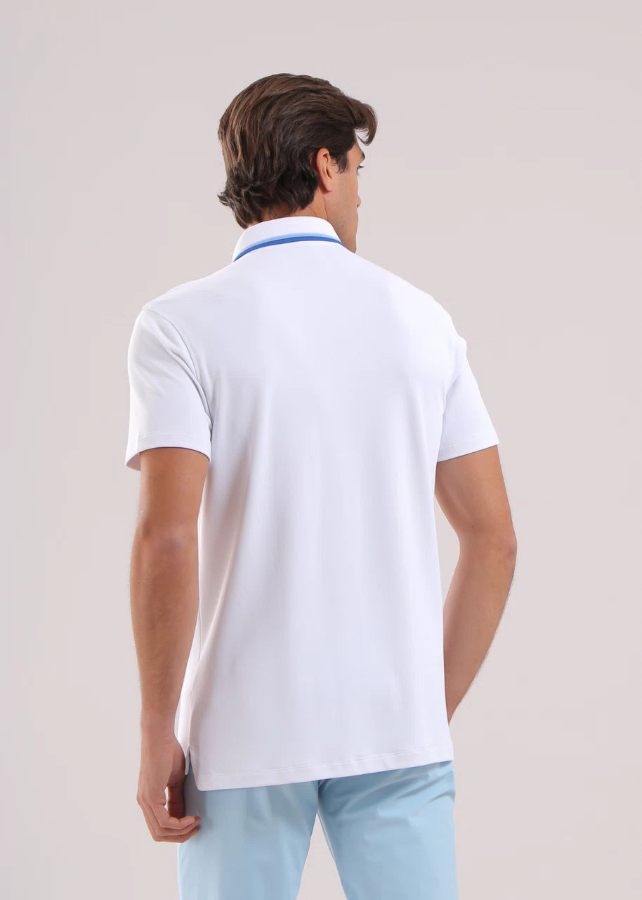 POLO CHERVO AMICIZIA BLANCO