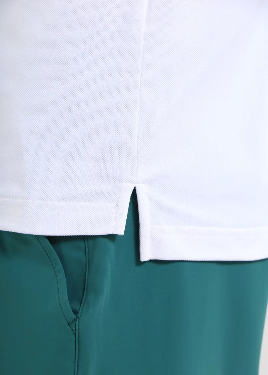 POLO CHERVO ASTOR BLANCO / VERDE