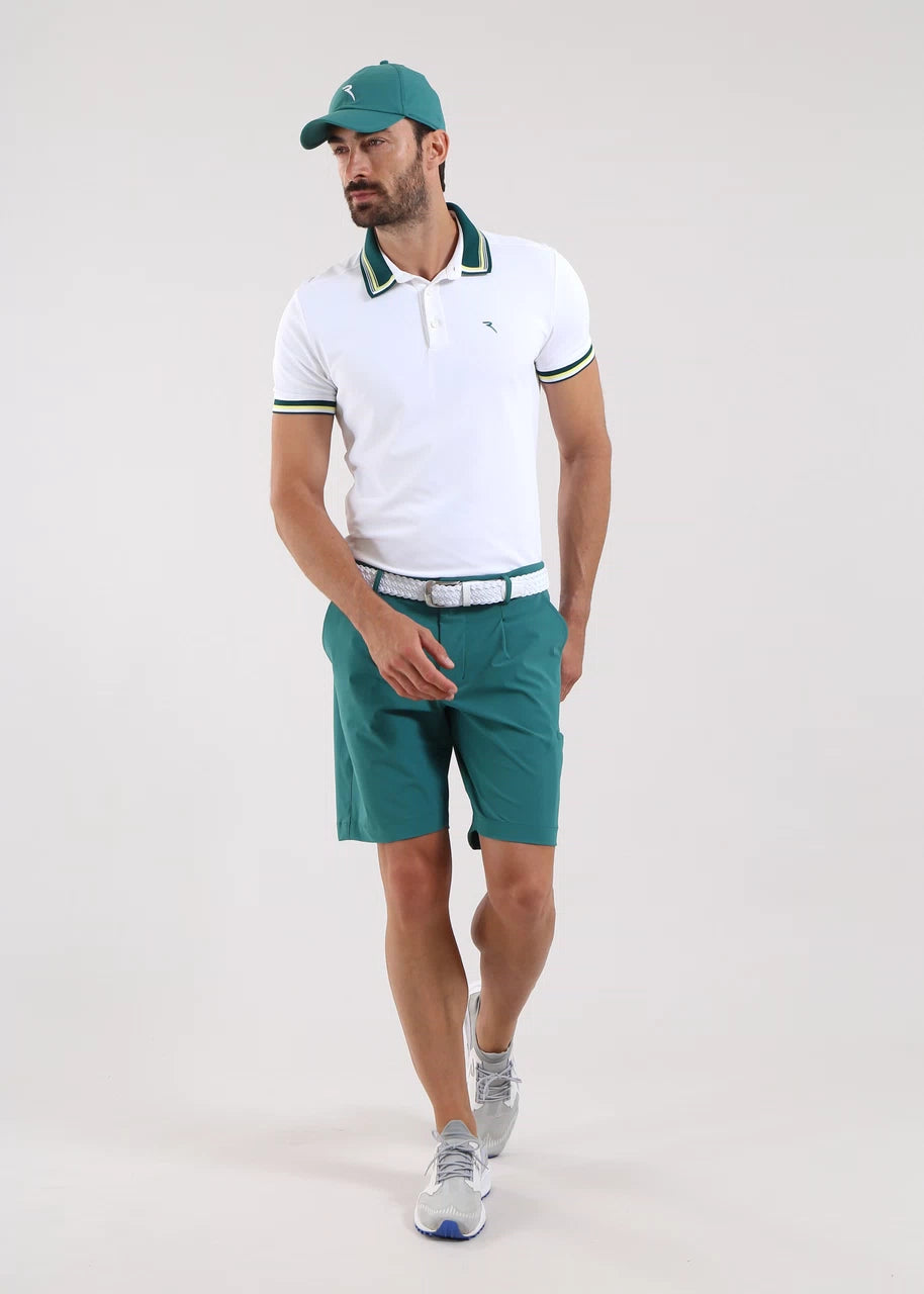POLO CHERVO ASTOR BLANCO / VERDE