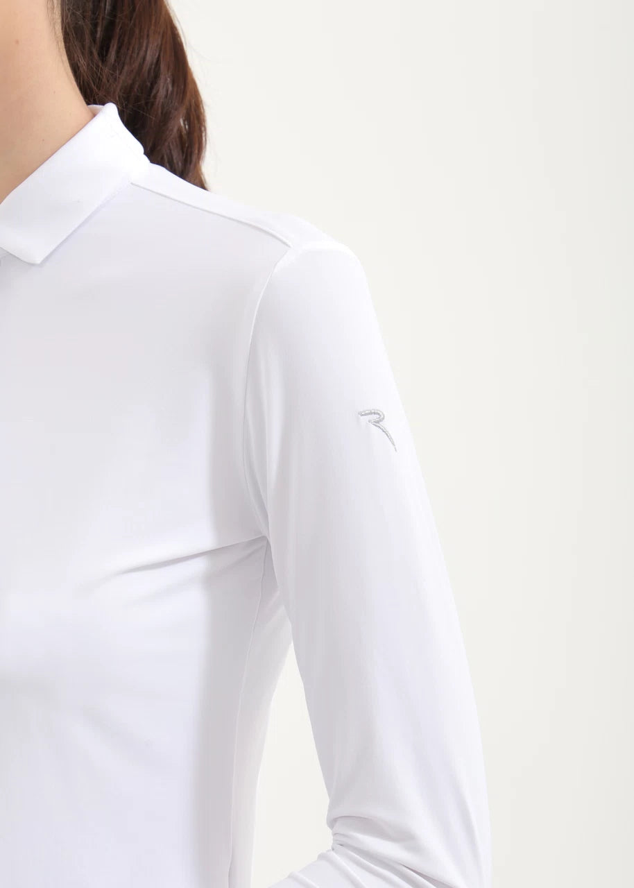 POLO DE MUJER CHERVO AMUR BLANCO