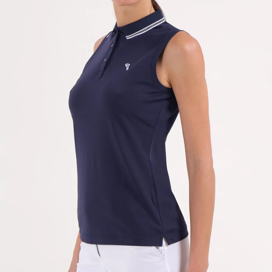 POLO DE MUJER CHERVO AMACA NAVY