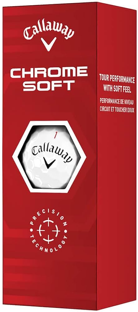 BOLAS CALLAWAY CHROME SOFT 22
