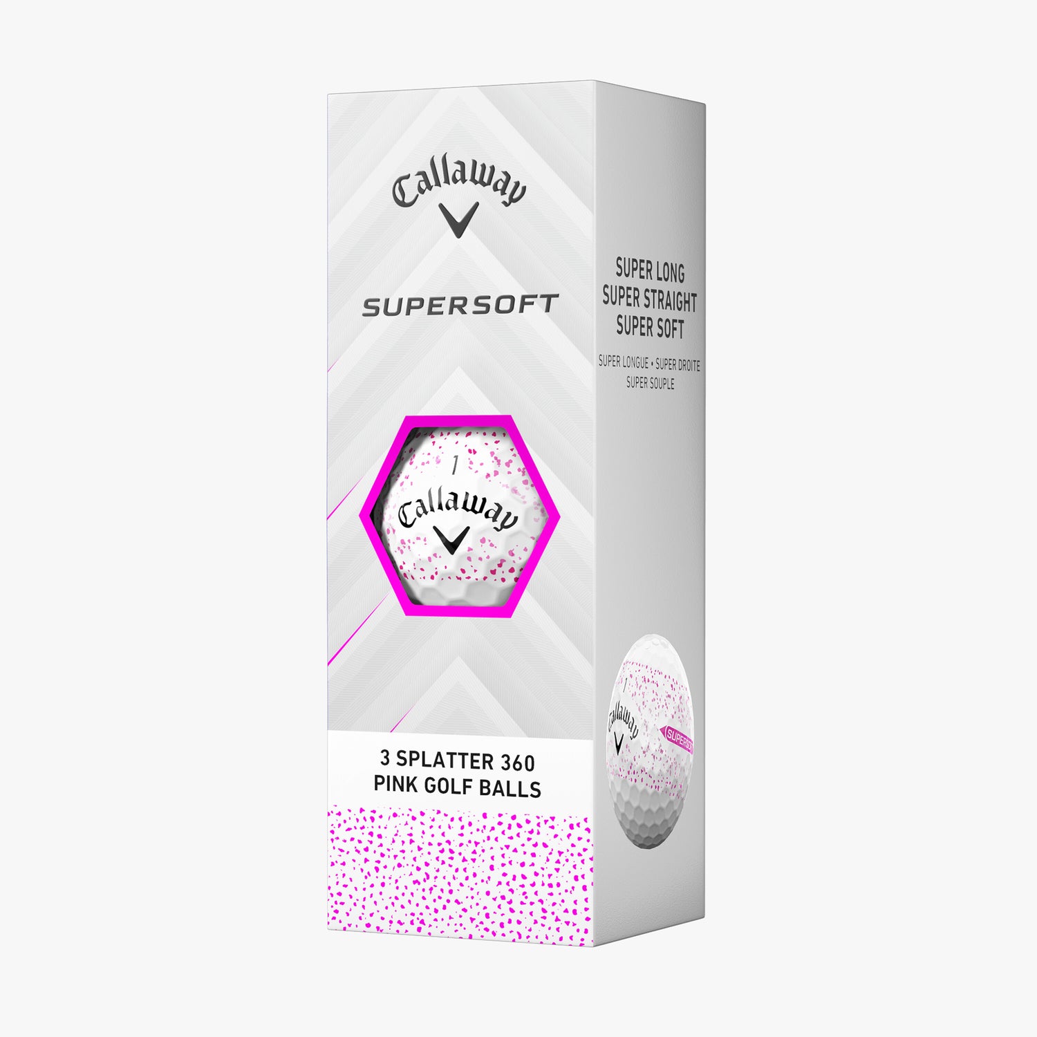 BOLAS CALLAWAY SUPERSOFT SPLATTER 25