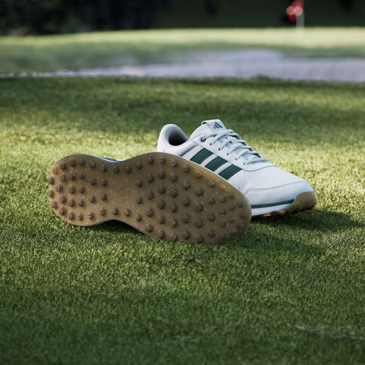 ZAPATO DE MUJER ADIDAS S2G 26 LEATHER BLANCO / VERDE