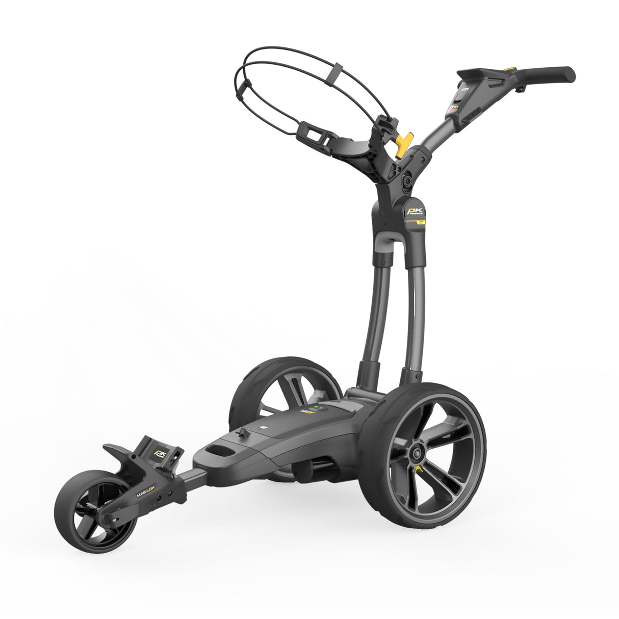 CARRO ELÉCTRICO POWAKADDY CT10 GPS EBS GUN METAL XL LITHIUM GUNMETAL