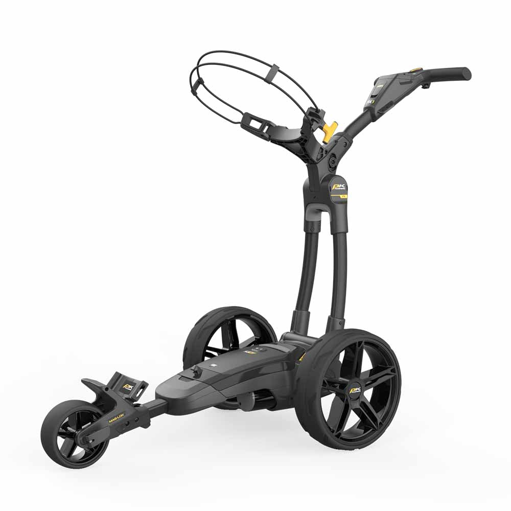 CARRO ELÉCTRICO POWAKADDY FX1 STEALTH MATT BLACK LITHIUM XL