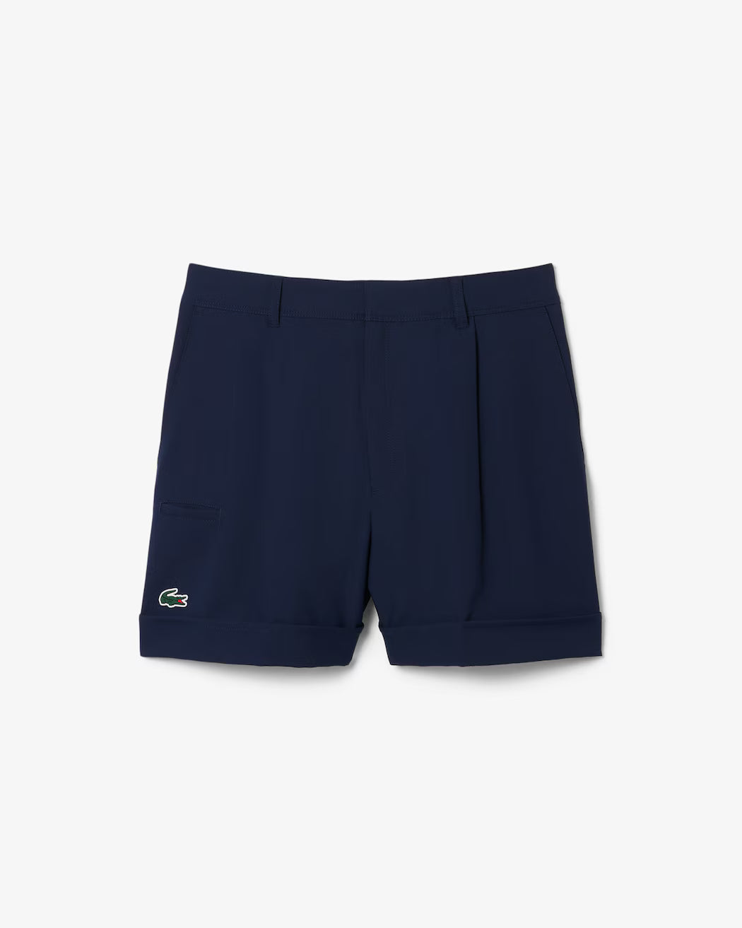 BERMUDA DE MUJER LACOSTE BOTTOMS NAVY