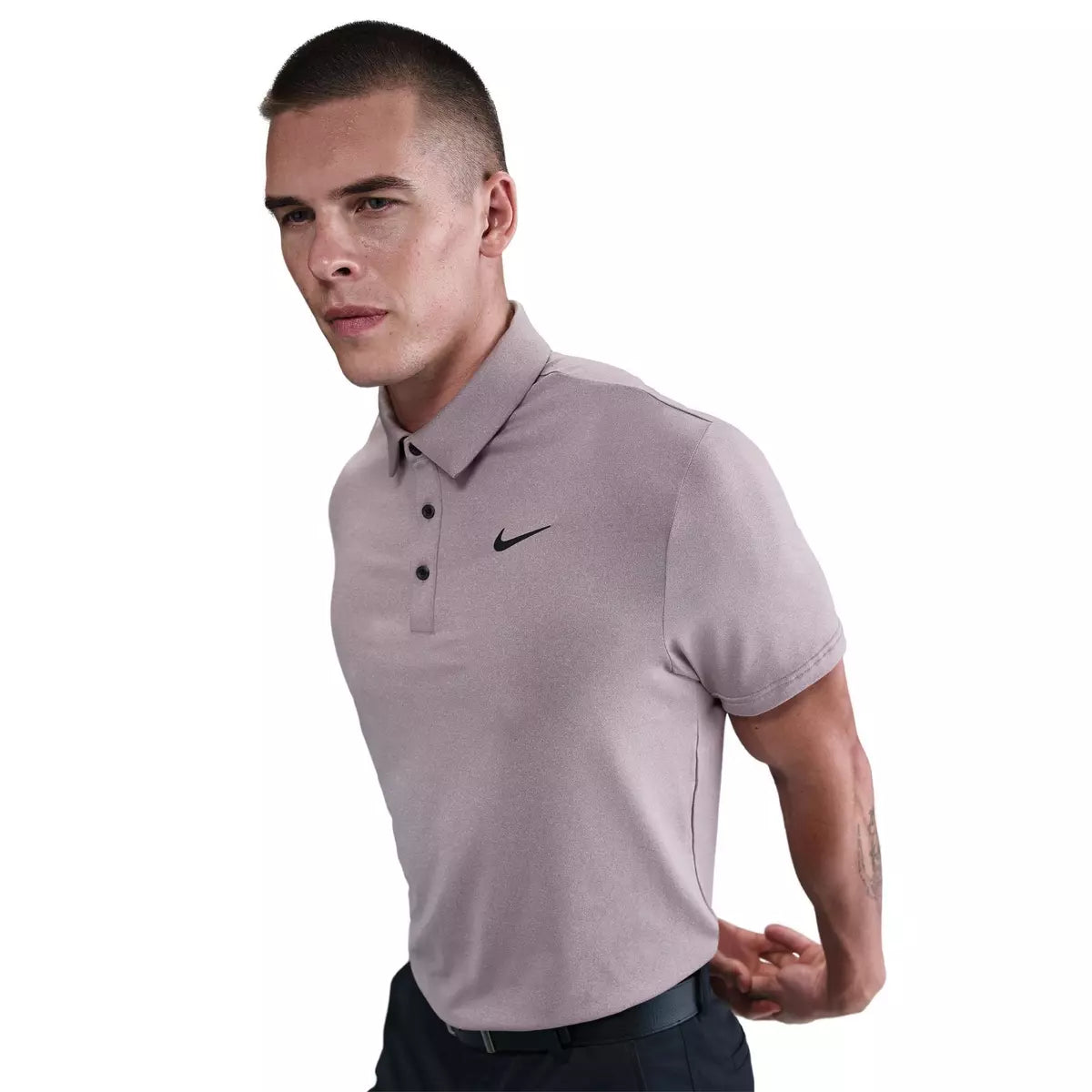 POLO NIKE DF TOUR HEATHER