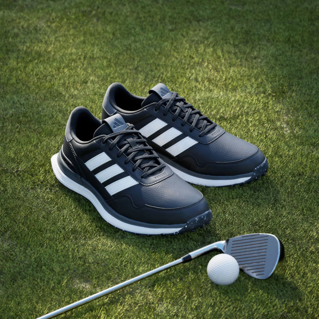 ZAPATO ADIDAS S2G 26 LEATHER NEGRO / BLANCO/GRIS
