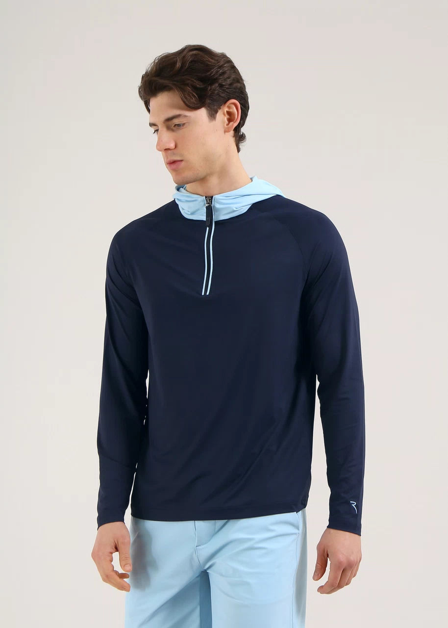 JERSEY CHERVO PAMPERO NAVY / CELESTE