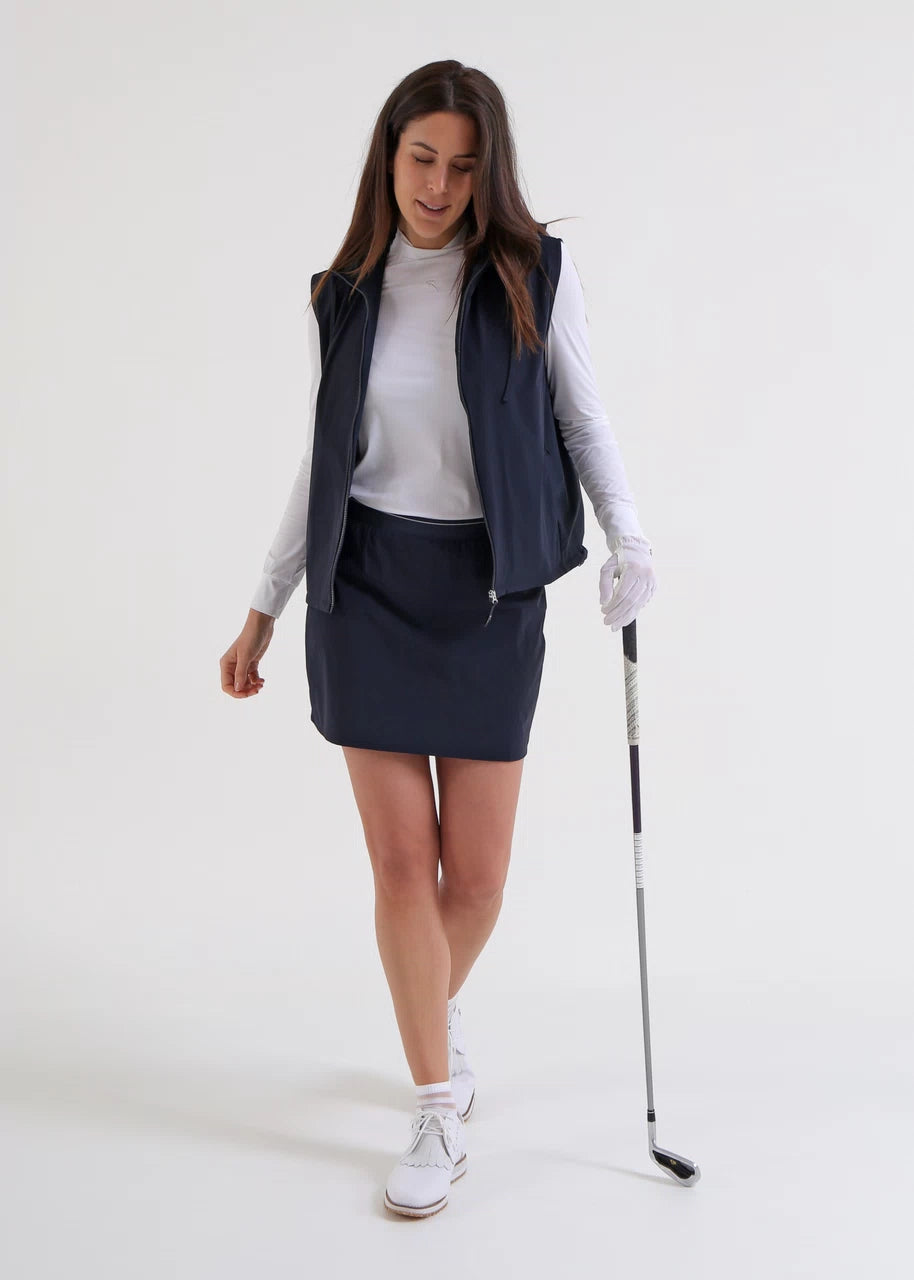 CHALECO DE MUJER CHERVO PLAISIR NAVY