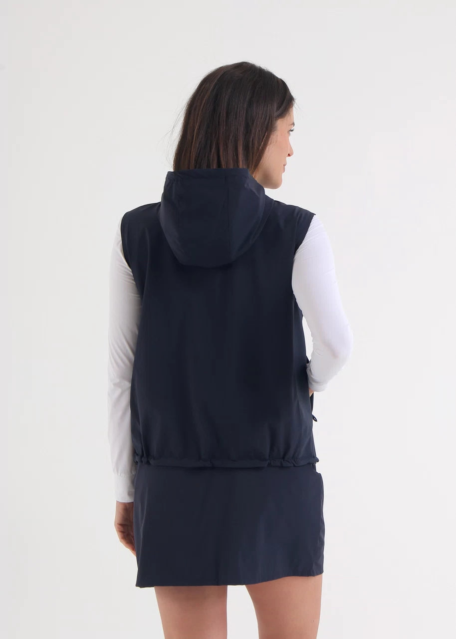 CHALECO DE MUJER CHERVO PLAISIR NAVY
