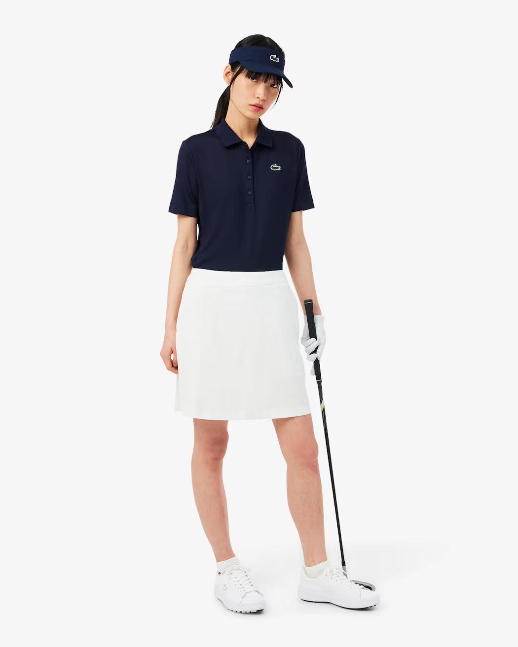 POLO DE MUJER LACOSTE NEW CLASSIC NAVY