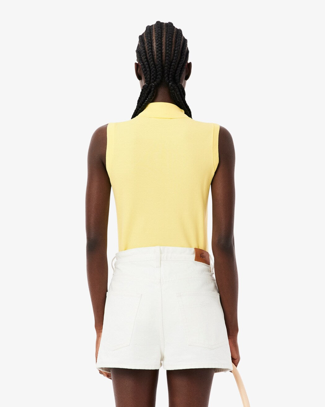 POLO DE MUJER LACOSTE CLASSIC PIQUE AMARILLO