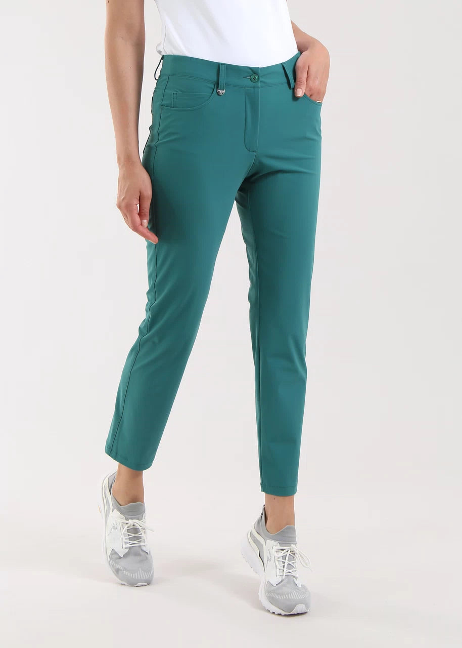 PANTALON DE MUJER CHERVO SILLA VERDE OSCURO