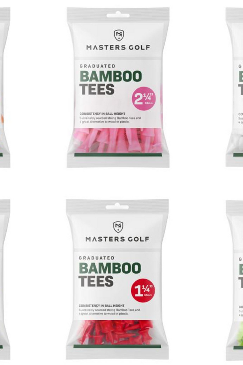 Masters Golf Bamboo Graduated Tees