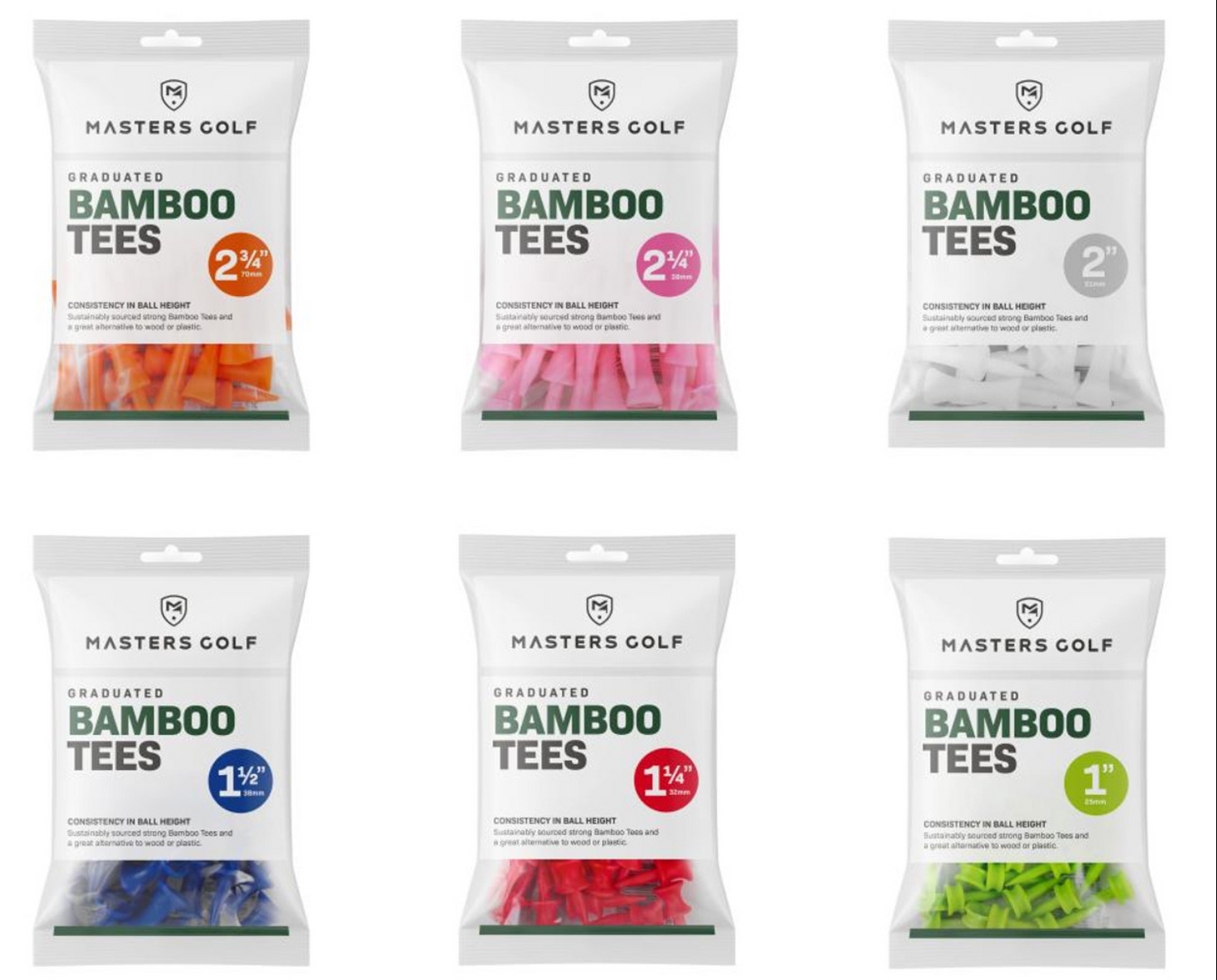 TEES MASTERS BAMBOO GRADUATED