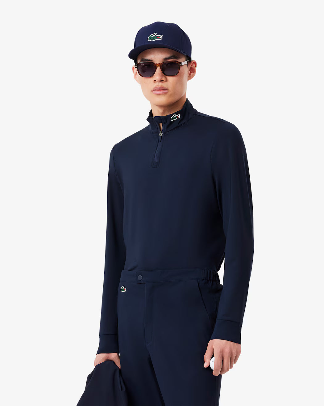 TROYER LACOSTE POLYESTER MIDLAYERS