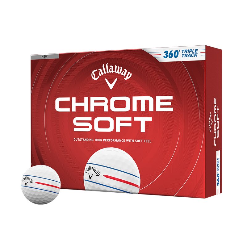 BOLAS CALLAWAY CHROME SOFT 360 TRIPLE TRACK 2026 2026