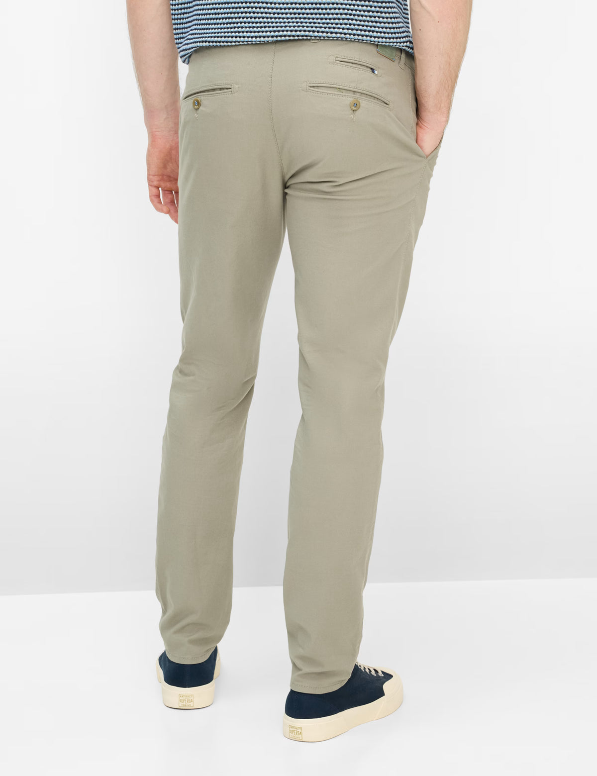 PANTALON BRAX FABIO IN KHAKI