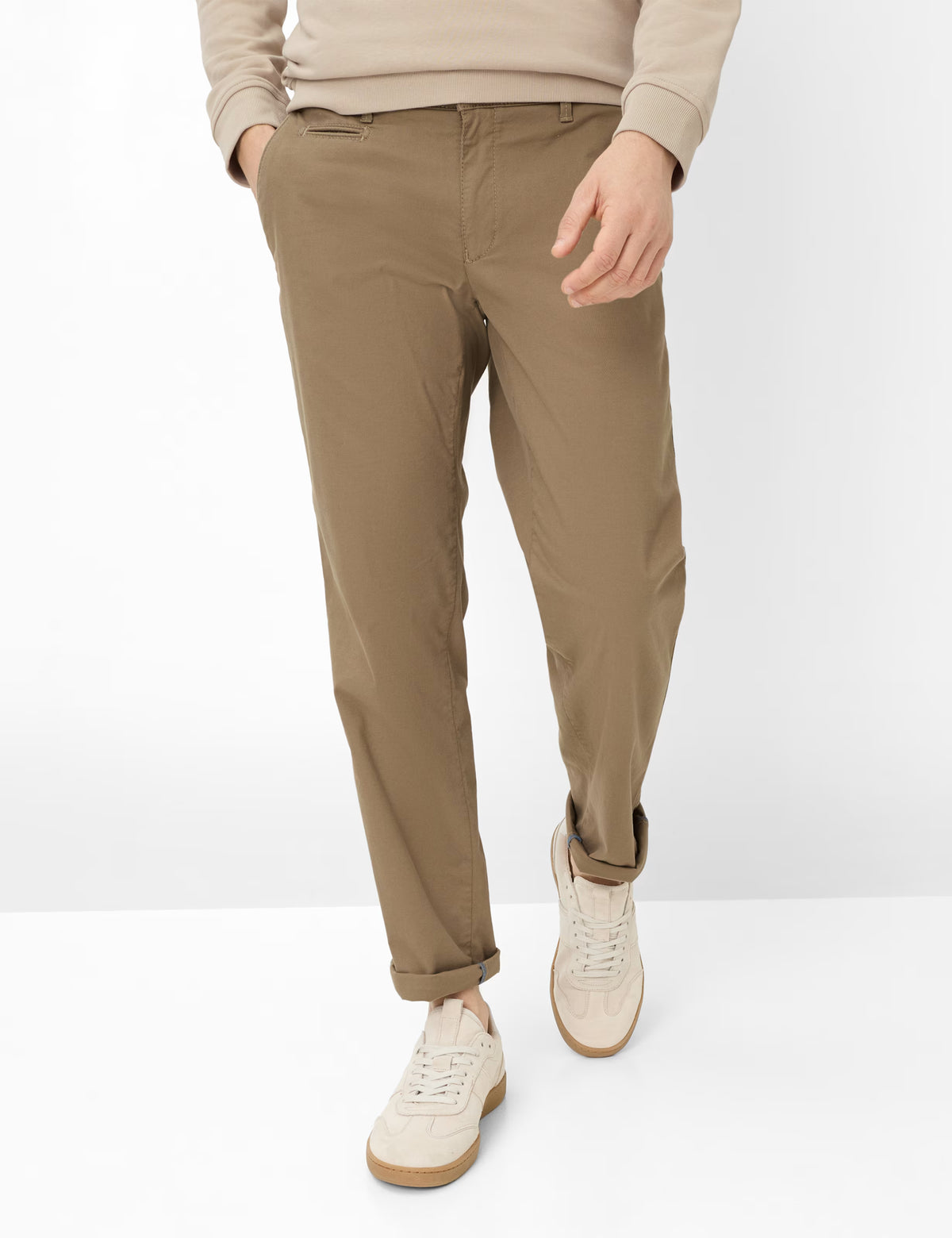 PANTALON BRAX FABIO IN TOSTADO