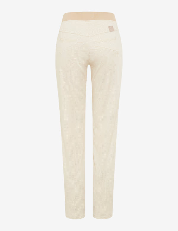 PANTALON DE MUJER BRAX PAMINA 6/8 BEIGE
