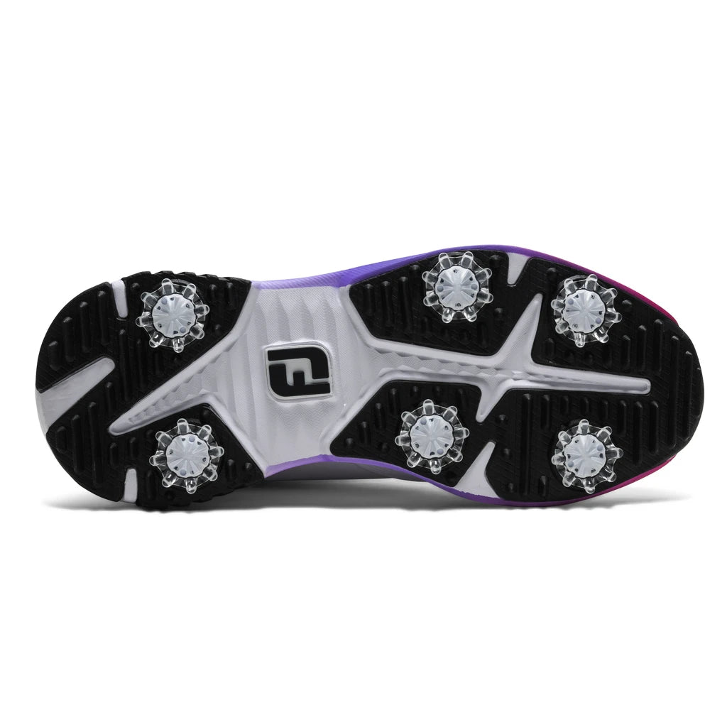 ZAPATO DE MUJER FOOTJOY TOUR RIVAL BLANCO / PLATA/ROSA