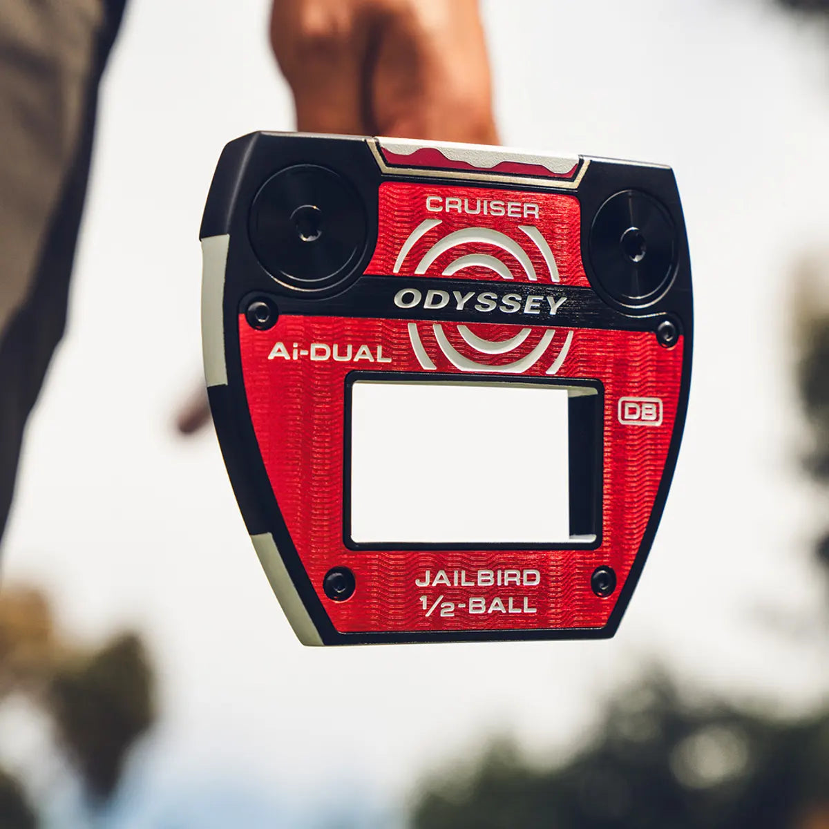 PUTT ODYSSEY AI DUAL JAILBIRD MINI DB 1/2 BALL CRUISER