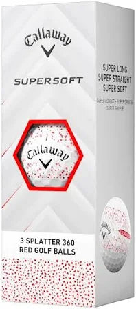 BOLAS CALLAWAY SUPERSOFT SPLATTER 25