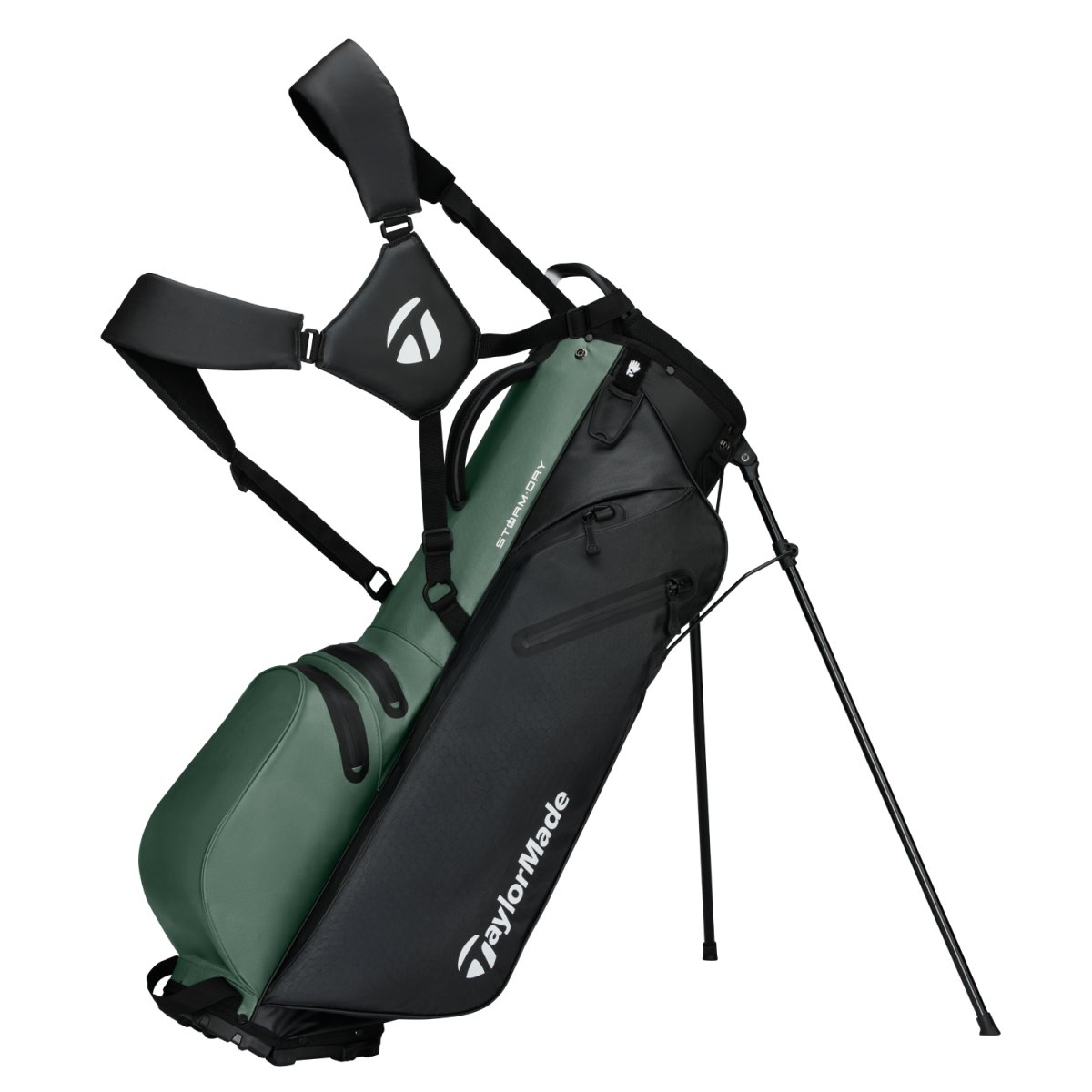 BOLSA TAYLOR MADE TM26 STORM DRY STAND NEGRO / VERDE OSC. SAGE