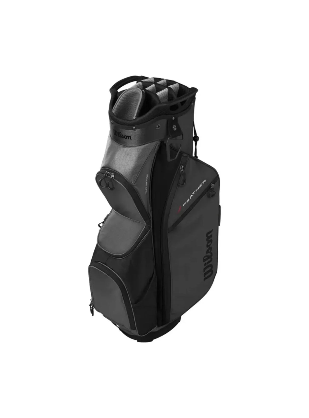 BOLSA WILSON FEATHER GRIS / NEGRO