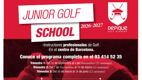Junior Golf School 2026-2027 — DEPIQUE Golf Academy