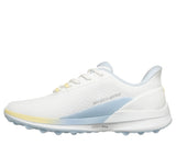 ZAPATO DE MUJER SKECHERS PURE SI SLIP-INS BLANCO / CELESTE