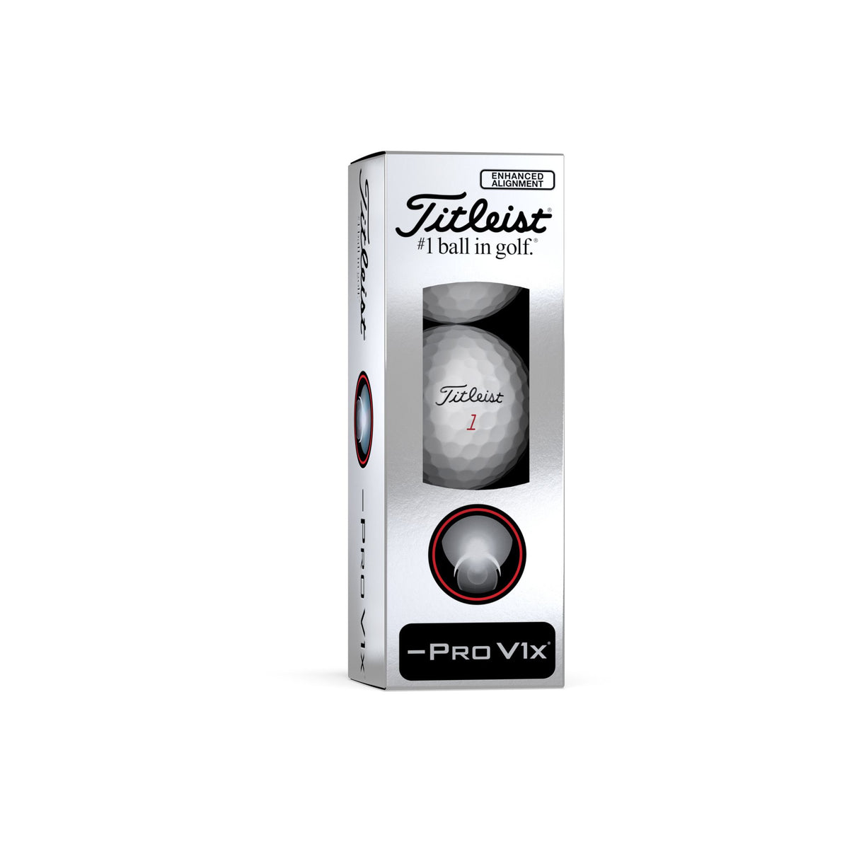 BOLAS TITLEIST PRO V1X LEFT DASH WITH ENHANCED ALIGN  2025