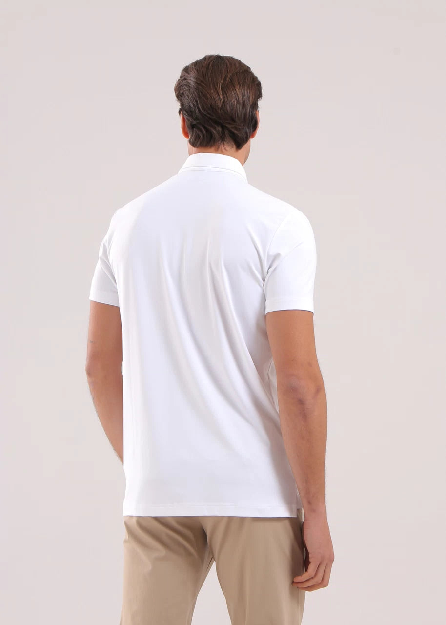 POLO CHERVO ARMONICO BLANCO