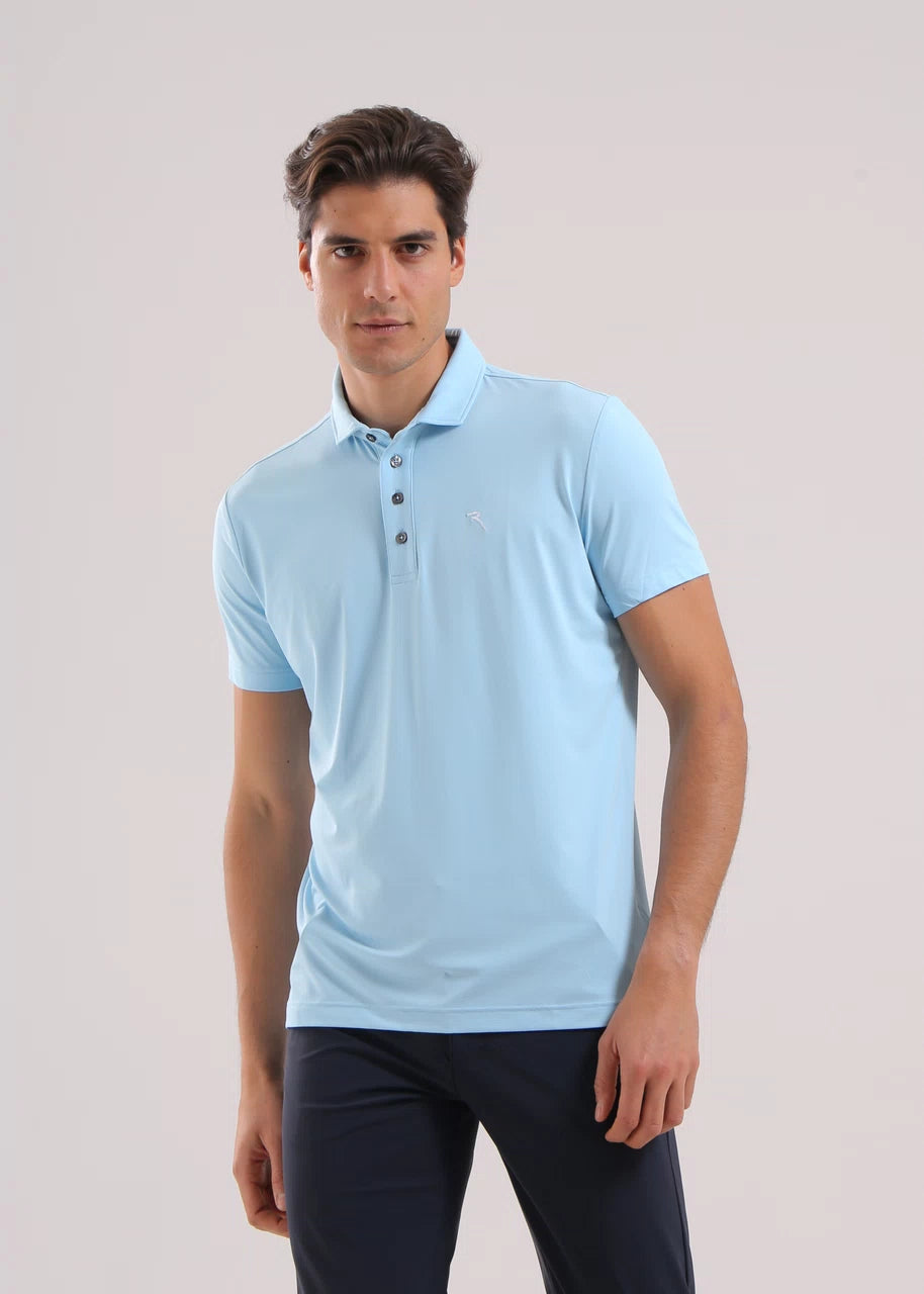 POLO CHERVO ARMONICO CELESTE