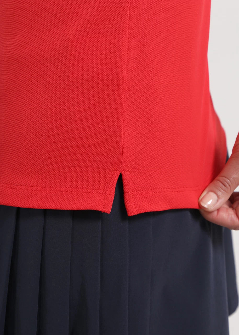 POLO DE MUJER CHERVO AMACA ROJO