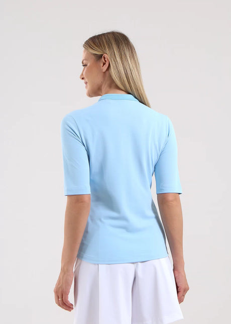 POLO DE MUJER CHERVO APPARIRE CELESTE