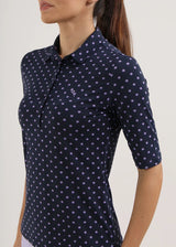 POLO DE MUJER CHERVO ARIELE BLANCO / NAVY