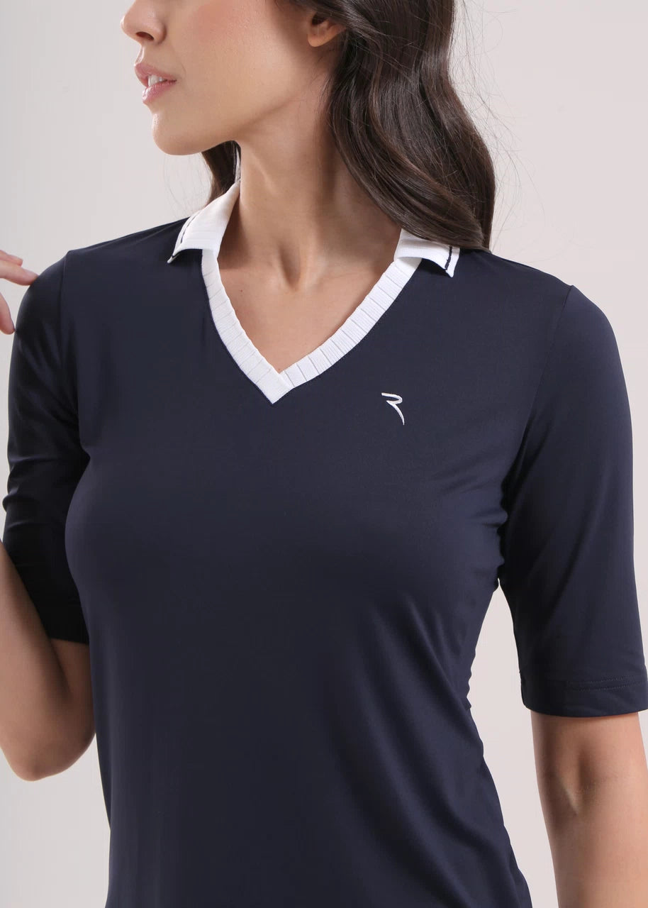 POLO DE MUJER CHERVO ALBENGA NAVY