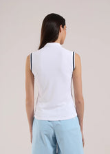 POLO DE MUJER CHERVO ASTUZIA BLANCO