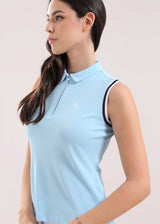 POLO DE MUJER CHERVO ASTUZIA CELESTE