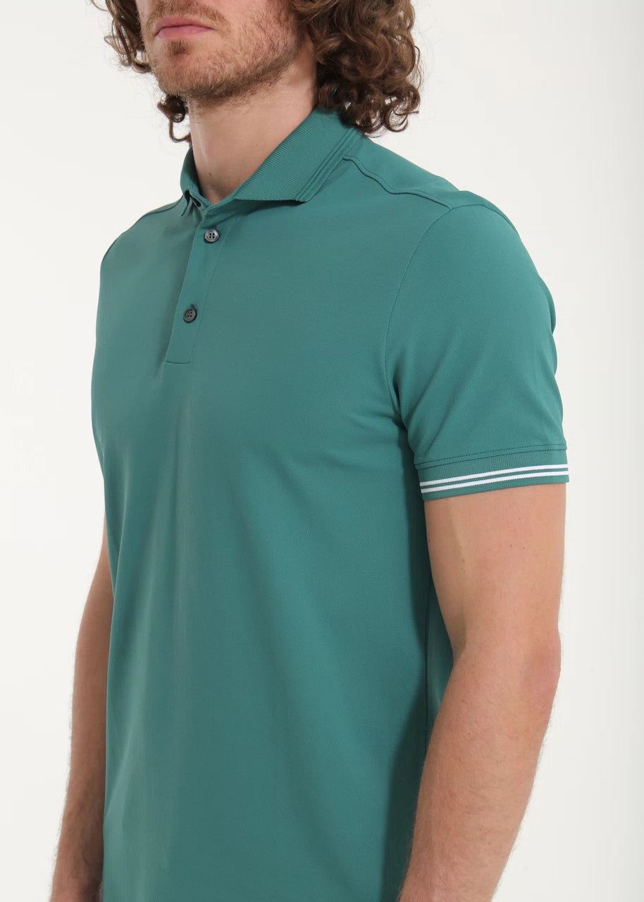POLO CHERVO ABILITY VERDE OSCURO