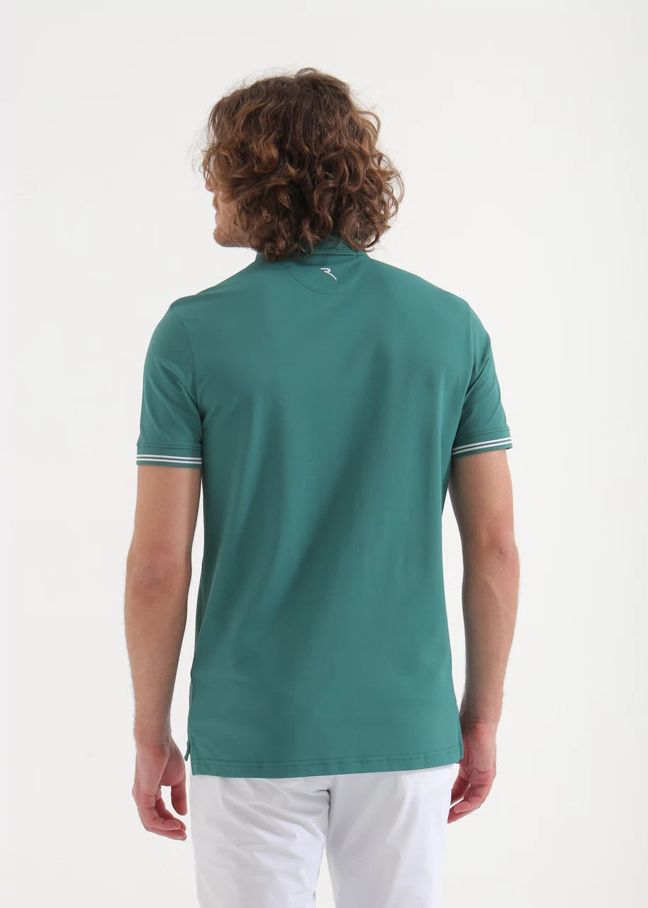 POLO CHERVO ABILITY VERDE OSCURO