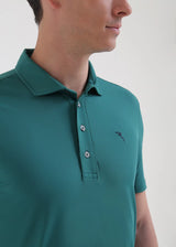 POLO CHERVO ADAPT VERDE OSCURO