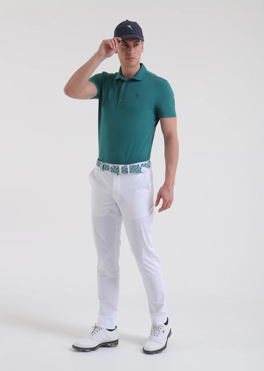 POLO CHERVO ADAPT VERDE OSCURO
