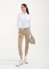 POLO DE MUJER CHERVO AMUR BLANCO